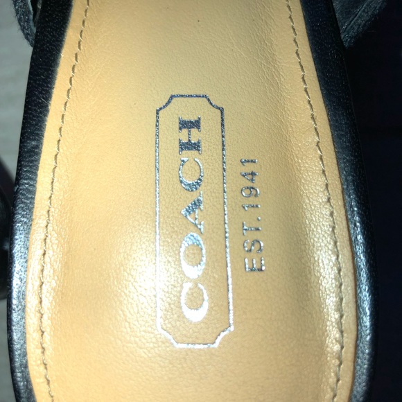 Coach heeled mules - Picture 7 of 7